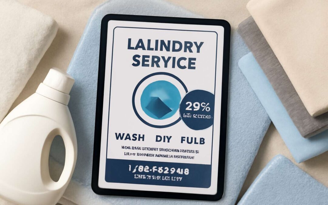 Transform Your Business with an Eye-Catching Laundry Service Flyer Template to Boost Customer Engagement