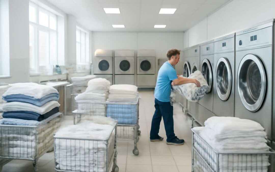 how does a laundry service work