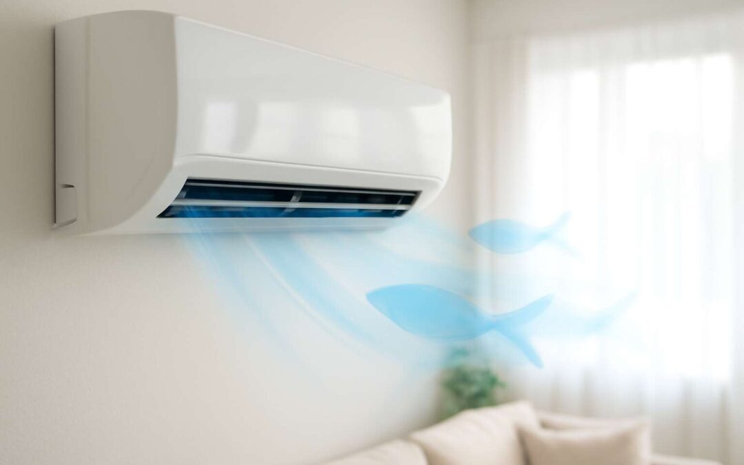 air conditioning smells like fish